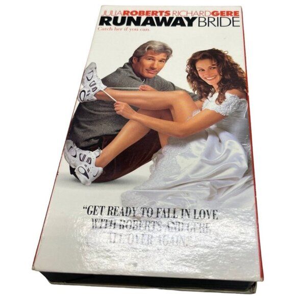 Runaway Bride VHS Julia Roberts Richard Gere English 1999 Paramount READ - Picture 1 of 3